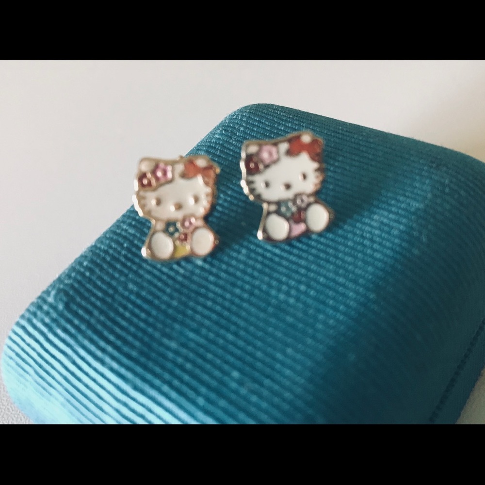Hello Kitty children earrings